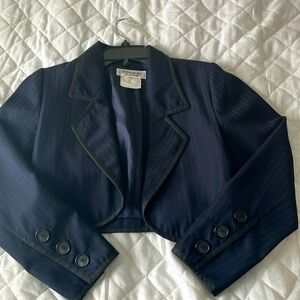 NAVY BLUE - SIZE 38 MADE IN FRANCE 🇫🇷   Fit a medium EXCELLENT CONDITION